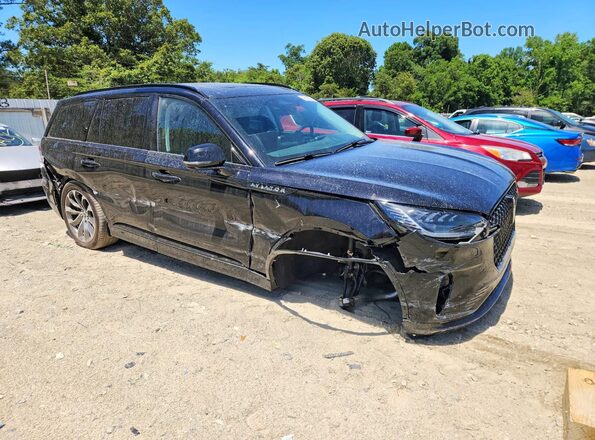 5LM5J6XC4SGL16834 2025 LINCOLN AVIATOR Черный Передняя правая четверть