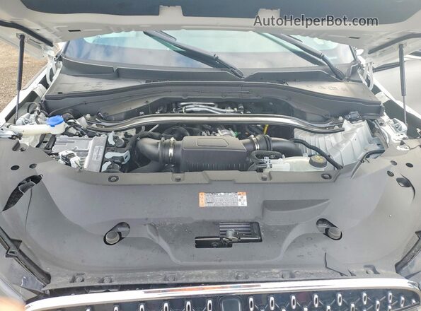 5LM5J6XC5TGL10817 2026 LINCOLN AVIATOR White Vista del compartimento del motor