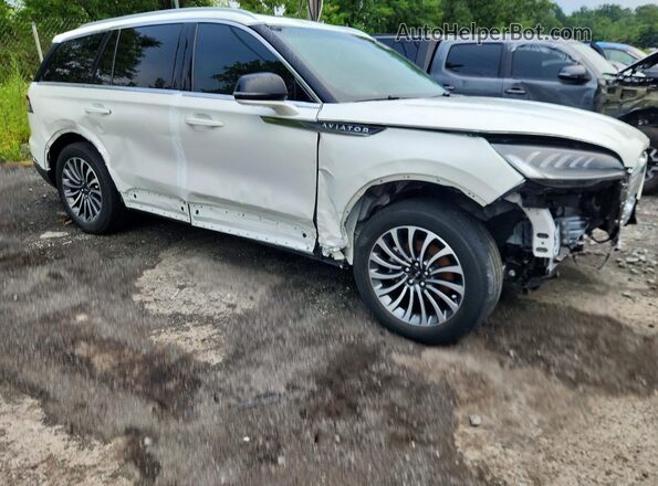 5LM5J6XC6PGL01985 2023 LINCOLN AVIATOR White წინა მარჯვენა