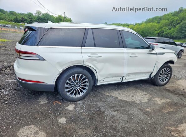 5LM5J6XC6PGL01985 2023 LINCOLN AVIATOR White უკანა მარჯვენა