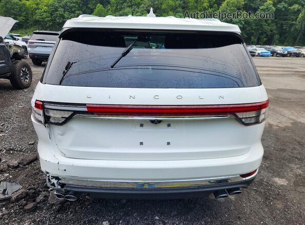5LM5J6XC6PGL01985 2023 LINCOLN AVIATOR White უკანა ხედი