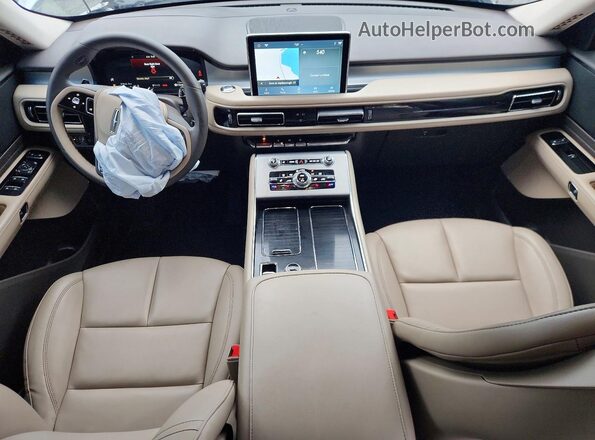 5LM5J6XC6PGL01985 2023 LINCOLN AVIATOR White წინა პანელის ხედი