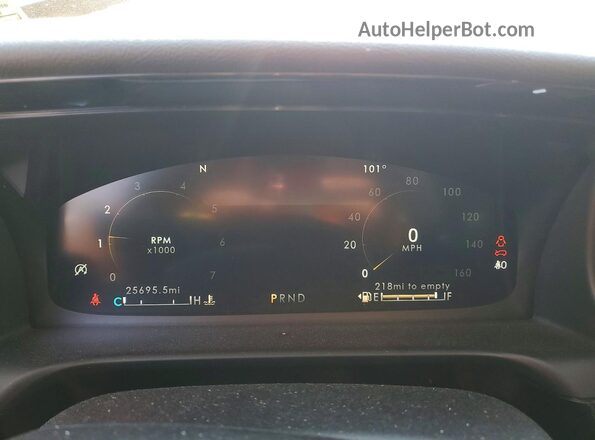 5LM5J6XC6RGL07062 2024 LINCOLN AVIATOR Silver Instrument cluster view