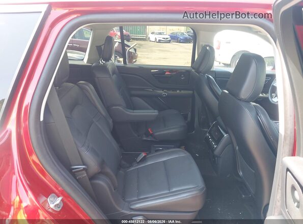 5LM5J6XC6SGL10260 2025 LINCOLN AVIATOR Red VIN կոդի պիտակի տեսք