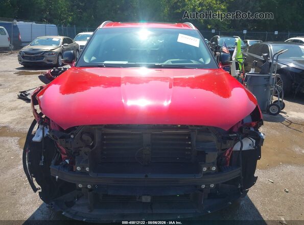 5LM5J6XC6SGL10260 2025 LINCOLN AVIATOR Red Սարքավորումների վահանակի տեսք