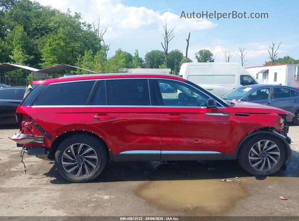 5LM5J6XC6SGL10260 2025 LINCOLN AVIATOR Red Սալոնի հետևի տեսք