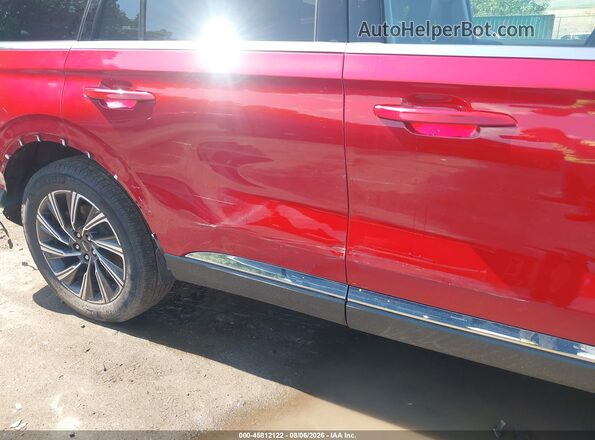 5LM5J6XC6SGL10260 2025 LINCOLN AVIATOR Red 