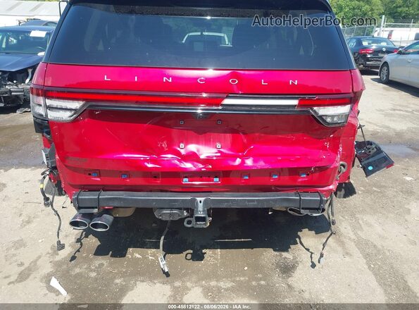 5LM5J6XC6SGL10260 2025 LINCOLN AVIATOR Red 