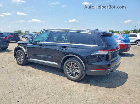 5LM5J6XC7MGL17835 2021 LINCOLN AVIATOR Black უკანა მარცხენა