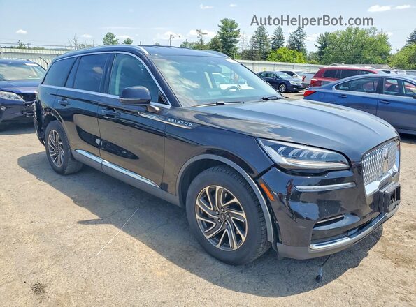 5LM5J6XC7MGL17835 2021 LINCOLN AVIATOR Black წინა მარჯვენა