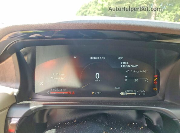 5LM5J7WC3LGL18003 2020 LINCOLN AVIATOR Синий Вид щитка приборов