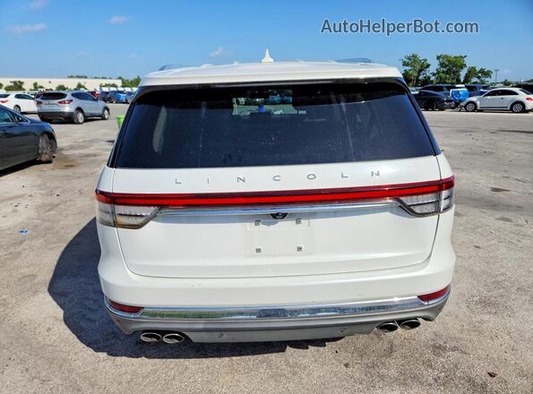 5LM5J7WC5LGL03132 2020 LINCOLN AVIATOR White Widok z tyłu