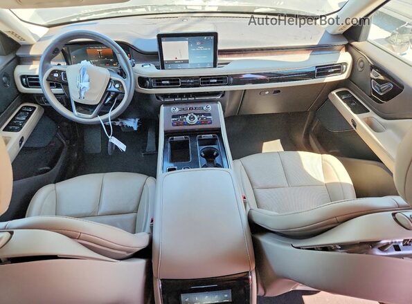 5LM5J7WC5MGL14424 2021 LINCOLN AVIATOR Gold Панорамний вид салону 360°
