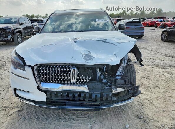 5LM5J7WC5NGL01934 2022 LINCOLN AVIATOR White წინა ხედი