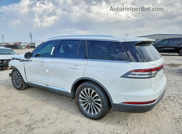5LM5J7WC5NGL01934 2022 LINCOLN AVIATOR White უკანა მარცხენა