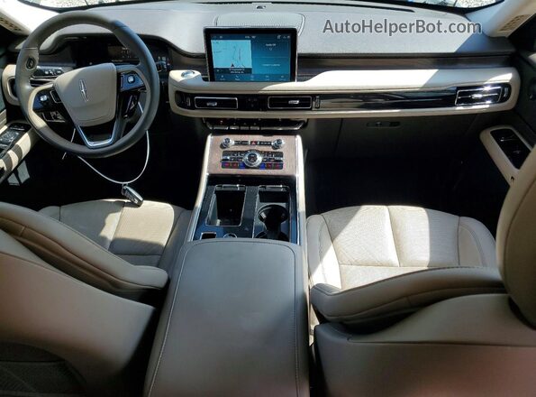 5LM5J7WC6RGL06405 2024 LINCOLN AVIATOR Gray Вид панелі приладів