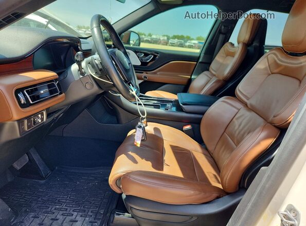 5LM5J7WC9NGL12015 2022 LINCOLN AVIATOR Beige Front interior view