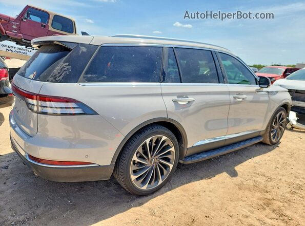 5LM5J7WC9NGL12015 2022 LINCOLN AVIATOR Beige Rear right