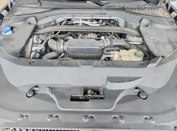 5LM5J7WCXLGL23845 2020 LINCOLN AVIATOR Silver Vista del compartimento del motor
