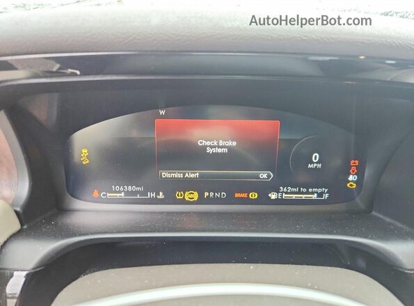 5LM5J7XC0LGL02971 2020 LINCOLN AVIATOR Tan Vista del cuadro de instrumentos