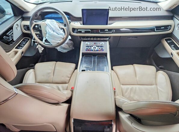 5LM5J7XC0LGL02971 2020 LINCOLN AVIATOR Tan Vista del salpicadero
