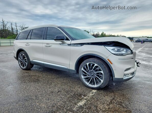 5LM5J7XC0LGL02971 2020 LINCOLN AVIATOR Tan Delantero derecho