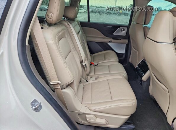 5LM5J7XC0LGL02971 2020 LINCOLN AVIATOR Tan Vista interior trasera