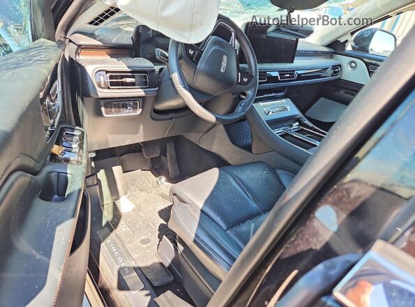 5LM5J7XC0SGL17968 2025 LINCOLN AVIATOR Black Widok deski rozdzielczej