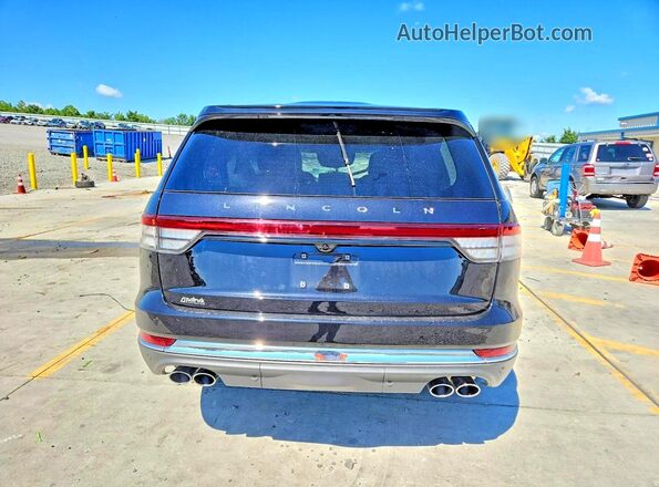 5LM5J7XC0SGL17968 2025 LINCOLN AVIATOR Black Widok z tyłu