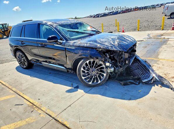 5LM5J7XC0SGL17968 2025 LINCOLN AVIATOR Black Przód prawy
