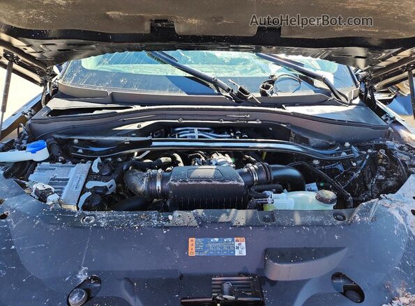 5LM5J7XC0SGL17968 2025 LINCOLN AVIATOR Black Widok komory silnika