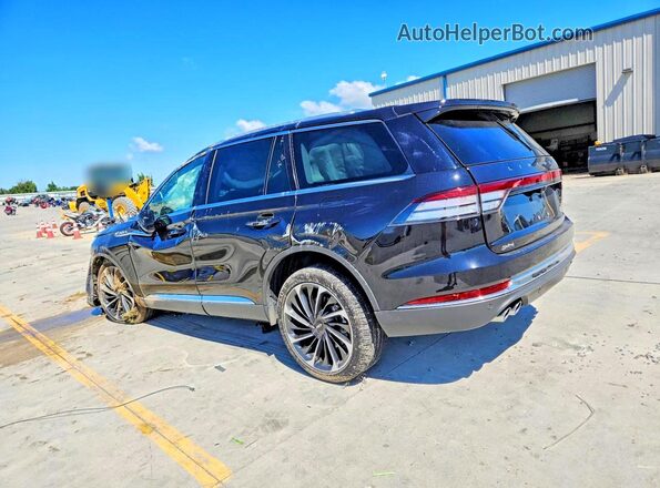 5LM5J7XC0SGL17968 2025 LINCOLN AVIATOR Black Tył lewy