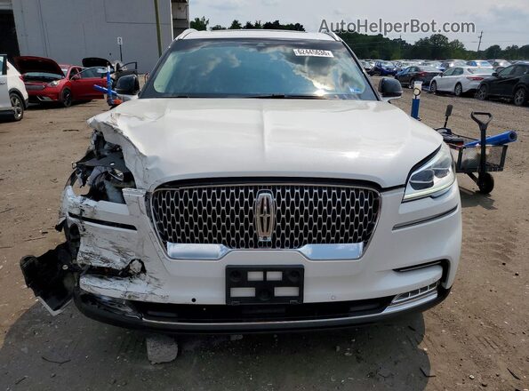 5LM5J7XC1LGL01666 2020 LINCOLN AVIATOR White Вид спереду