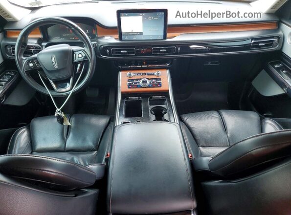 5LM5J7XC1LGL01666 2020 LINCOLN AVIATOR White Вид панелі приладів