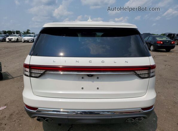 5LM5J7XC1LGL01666 2020 LINCOLN AVIATOR White Вид ззаду