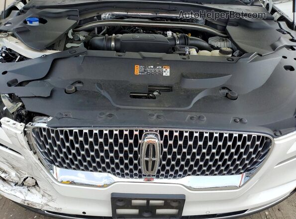 5LM5J7XC1LGL01666 2020 LINCOLN AVIATOR White Вид підкапотного простору