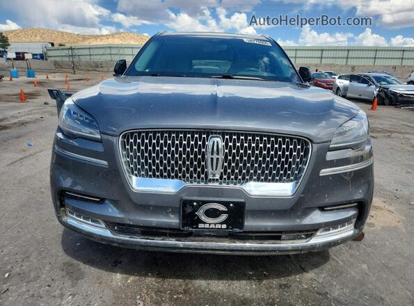 5LM5J7XC1MGL02432 2021 LINCOLN AVIATOR Gray Դիմացի տեսք