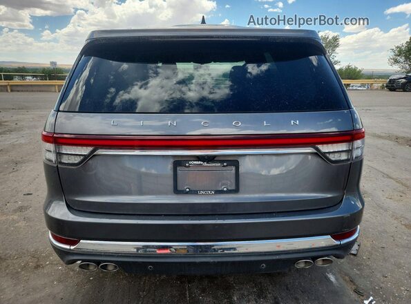 5LM5J7XC1MGL02432 2021 LINCOLN AVIATOR Gray Հետևի տեսք