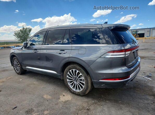5LM5J7XC1MGL02432 2021 LINCOLN AVIATOR Gray Հետևի ձախ