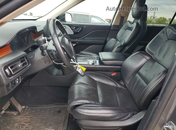 5LM5J7XC1NGL14789 2022 LINCOLN AVIATOR Gray Vista interior delantera