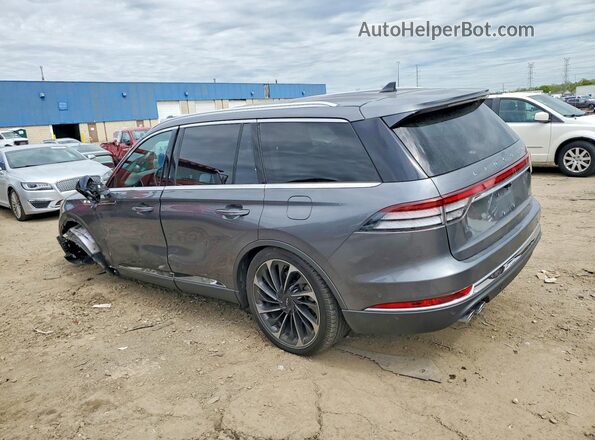 5LM5J7XC1NGL14789 2022 LINCOLN AVIATOR Gray Trasero izquierdo