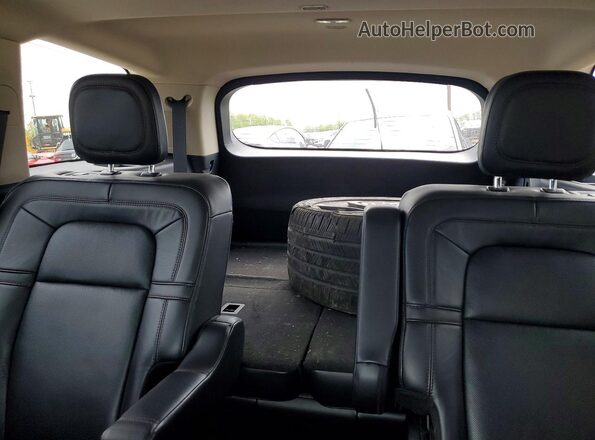 5LM5J7XC1NGL14789 2022 LINCOLN AVIATOR Gray Vista de los asientos traseros