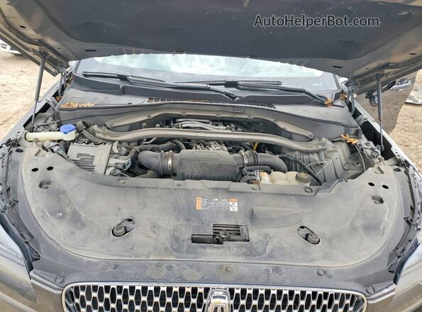 5LM5J7XC1NGL14789 2022 LINCOLN AVIATOR Gray Vista del compartimento del motor