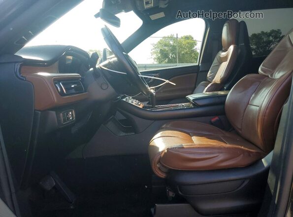 5LM5J7XC2LGL17701 2020 LINCOLN AVIATOR Black Front interior view