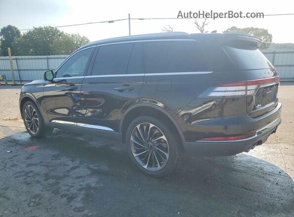 5LM5J7XC2LGL17701 2020 LINCOLN AVIATOR Black Rear left