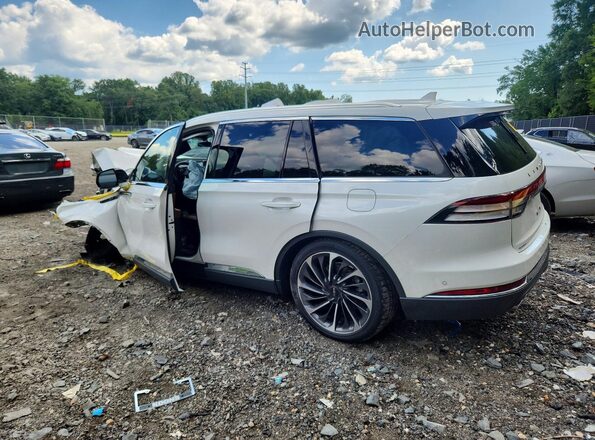5LM5J7XC2MGL06960 2021 LINCOLN AVIATOR White Հետևի ձախ