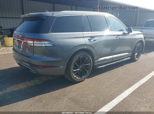 5LM5J7XC2NGL00870 2022 LINCOLN AVIATOR Gray Հետևի աջ