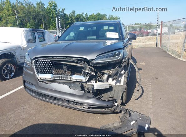 5LM5J7XC2NGL00870 2022 LINCOLN AVIATOR Gray Սալոնի հետևի տեսք