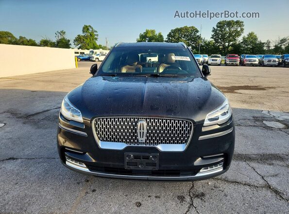 5LM5J7XC3LGL17383 2020 LINCOLN AVIATOR Black Front view