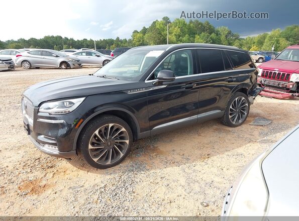 5LM5J7XC3LGL29212 2020 LINCOLN AVIATOR Black Front left
